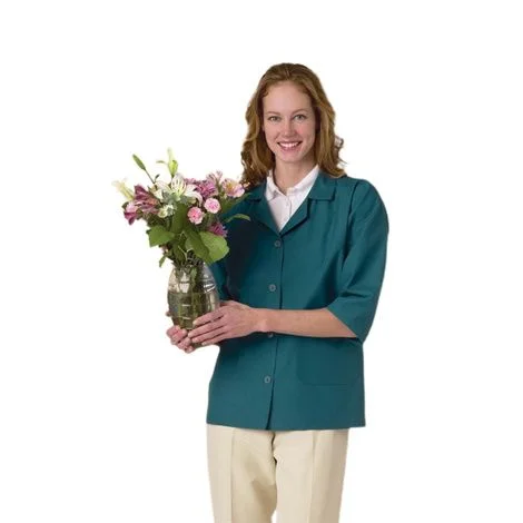 Medline Ladies Three-Quarter Length Sleeve Smocks – Wine