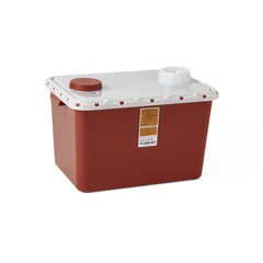 Medline Large Biohazard Containers, 10 EA/CS