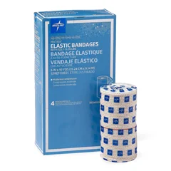 Medline Matrix Elastic Bandage with Self-Closure, 6 x 10 yd., 4 EA/BX
