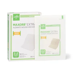 Medline Maxorb Extra CMC/Alginate Dressings, 100 Each per Case