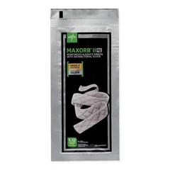 Medline Maxorb II Silver Alginate Wound Dressing, 1 x 12, in Educational Packaging, 5 EA/BX