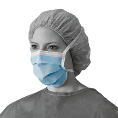 Medline MEDLITE Surgical Face Mask, Blue, 50 EA/BX
