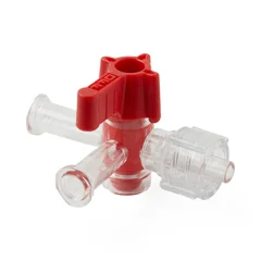 Medline Namic 4-Way Body-Style Stopcocks, 50 Each per Box