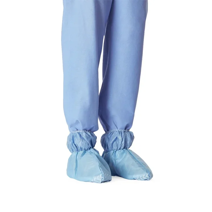 Medline Non-Skid Multi-Layer/Poly Ankle Covers Blue