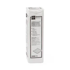 Medline Nonsterile Gauze Sponge, 12-Ply, 2 x 2, 200 EA/BG