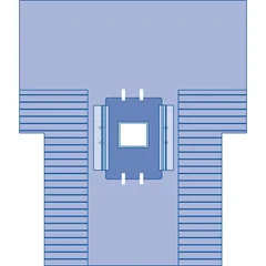 Medline Nonsterile Laparotomy Drapes, 20 EA/CS
