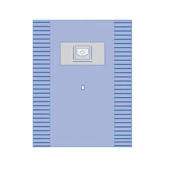 Medline Ophthalmic Surgical Drapes with Separate Incise Sheet, 20 EA/CS