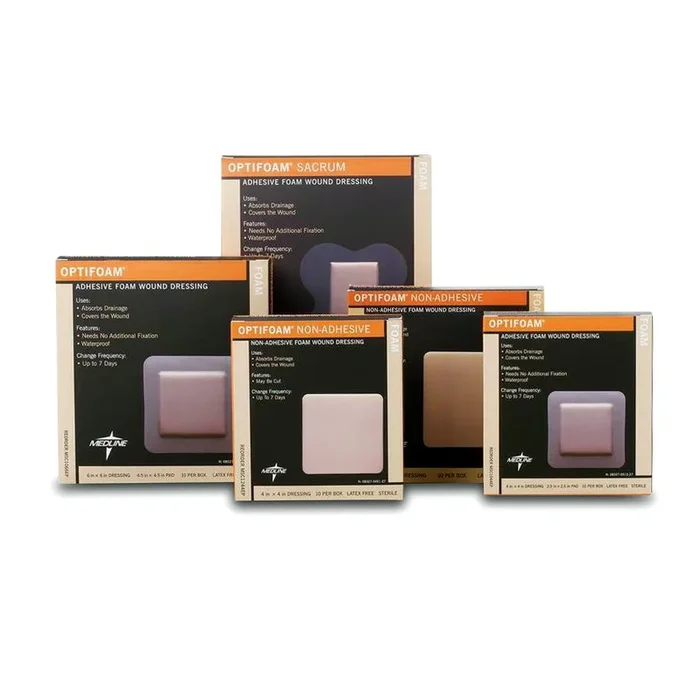 Medline Optifoam Adhesive Foam Wound Dressings