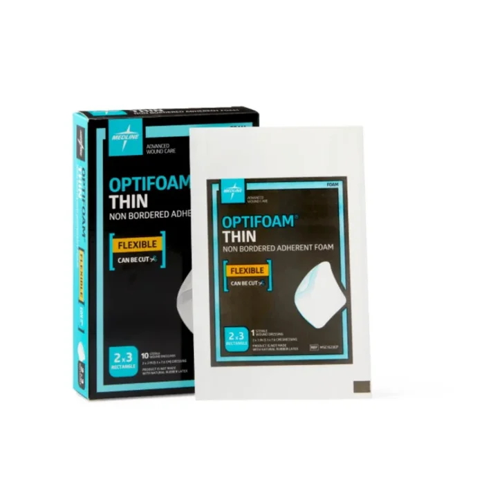 Medline Optifoam Thin Adhesive Foam Dressings