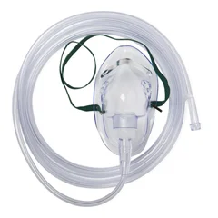 Medline Pediatric Disposable Oxygen Masks with Standard Connector, 1 Each