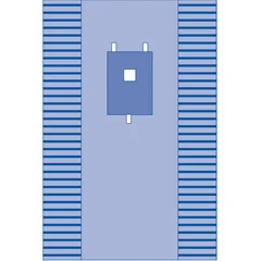 Medline Pediatric Laparotomy Surgical Drape, 1/EA