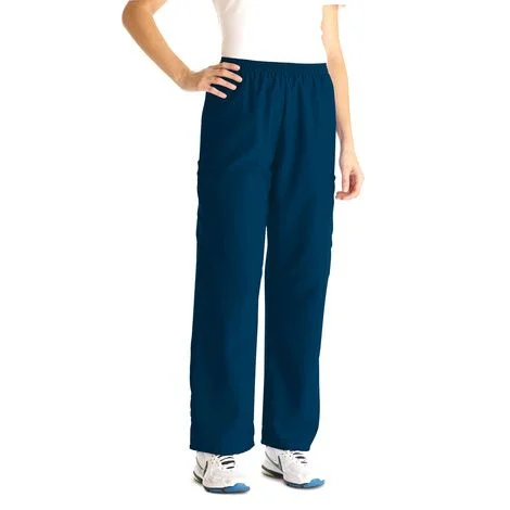 Medline PerforMAX Unisex Elastic Waist Scrub Pants – Caribbean Blue