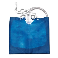 Medline Pre-Covered Drain Bag, 1 Each
