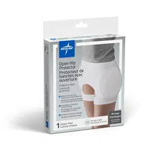 Medline Premium Hip Protector, Open, Size 2XL, for 48-60 Waist, 1/EA