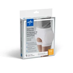 Medline Premium Hip Protector, Open, Size S, for 30-38 Waist, 10 EA/CS