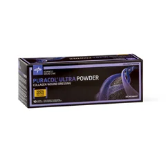 Medline Puracol Ultra Powder Collagen Wound Dressings, 10 Each per Box