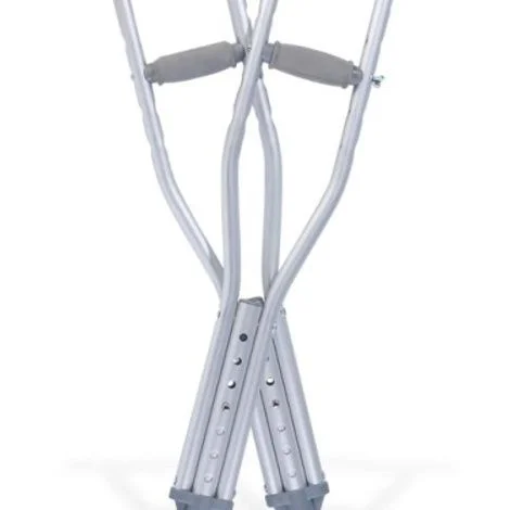 Medline Push-Button Aluminum Crutches