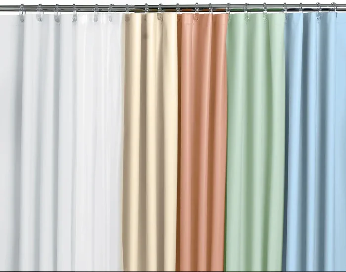 Medline Rain Shower 6-Gauge Vinyl Curtain 72″X72″