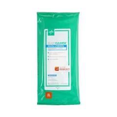 Medline ReadyCleanse Perineal Care Cleansing Cloth, 8 x 8, 5 Wipes/Pack