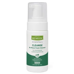 Medline Remedy No-Rinse Foam Cleanser, Pump Bottle, 4 oz., 1/EA
