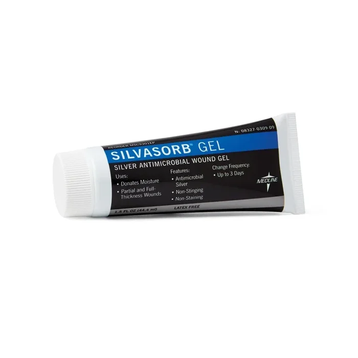 Medline SilvaSorb Silver Primary Dressing Antimicrobial Wound Gel