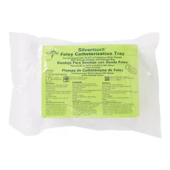 Medline Silvertouch 2-Layer Foley Catheter Trays, 1 Each