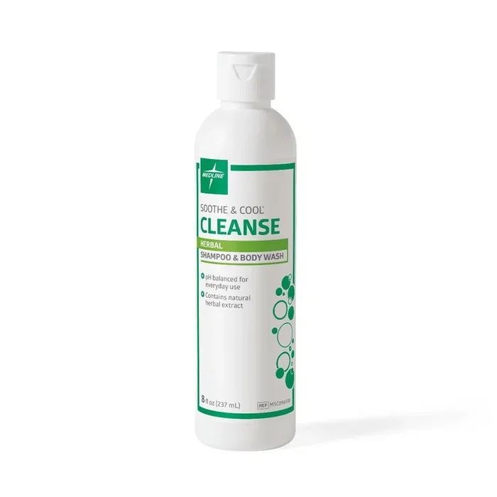 Medline Soothe And Cool Herbal Shampoo And Body Wash