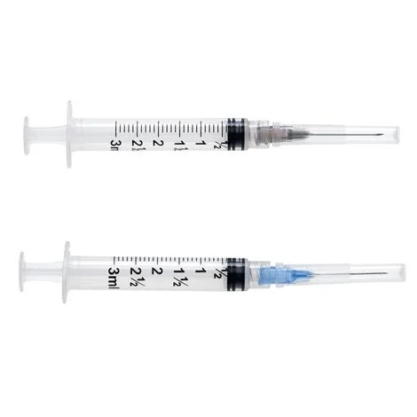 Medline Standard Hypodermic Syringes with Needle