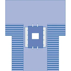 Medline Sterile Laparoscopic Cholecystectomy Drapes with Troughs, 1/EA