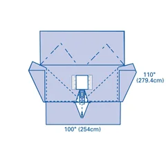 Medline Sterile Robotics Surgical Drapes, 1/EA