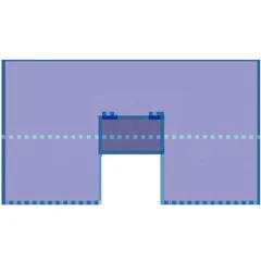 Medline Sterile Surgical Top Drape with Armboard Cover, 20 EA/CS