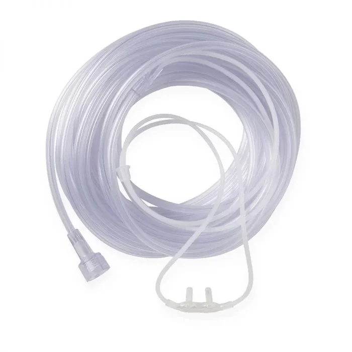Medline SuperSoft Cannulas Adult 14 Foot Tubing Case of 50