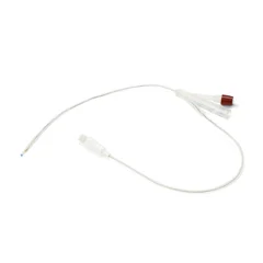 Medline Temperature-Sensing 100% Silicone Foley Catheters, 10 Each per Case