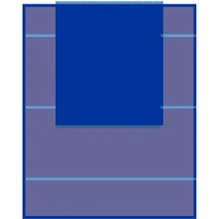 Medline Three-Quarter Reinforced Surgical Drape, 1/EA