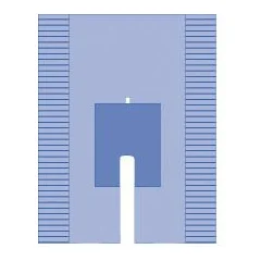 Medline UltraGard Split Drapes with Adhesive, 1/EA
