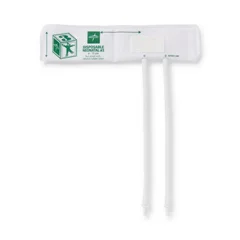 Medline Vinyl Double-Tube Neonatal BP Cuffs with Luer Connector, 10 Each per Box