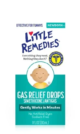 Medtech Laboratories Little Remedies Gas Relief 40 mg / 0.6 mL Strength Oral Drops 1 oz. – 56184120401