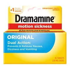 Medtech Laboratories Nausea Relief Dramamine® 50 mg Strength Tablet 36 Per Box