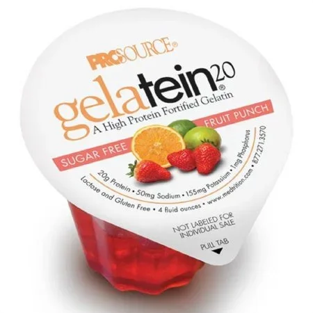 Medtrition/National Nutrition Gelatein Plus Oral Supplement Cherry Flavor 4 oz. Cup Ready to Use – 11701