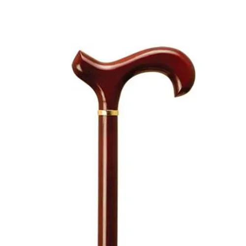 Men’s Derby Handle Cane Rosewood Stain by Alex Orthopedic