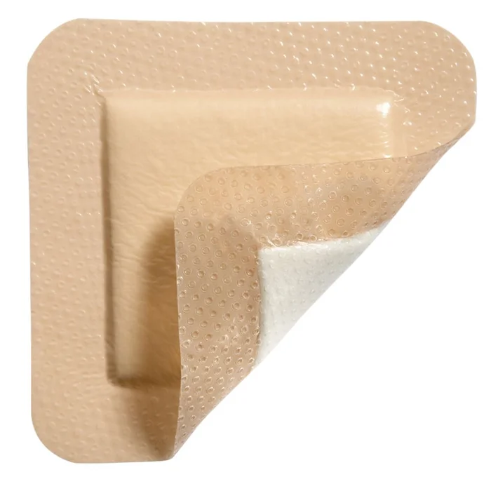 Mepilex Border Self-Adherent Soft Silicone Absorbent Foam Dressings Mepilex Border Self-Adherent Soft Silicone Absorbent Foam Dressing, 6″W x 6″L, 5/bx – 65836