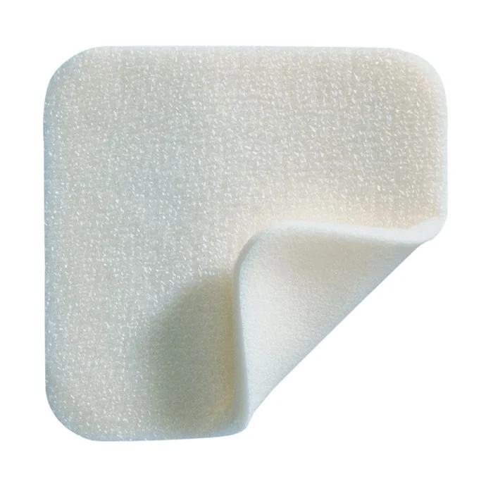 Mepilex Soft Silicone Absorbent Foam Dressing Mepilex Soft Silicone Absorbent Foam Dressing, 6″W x 6″L, 5/bx – 65828