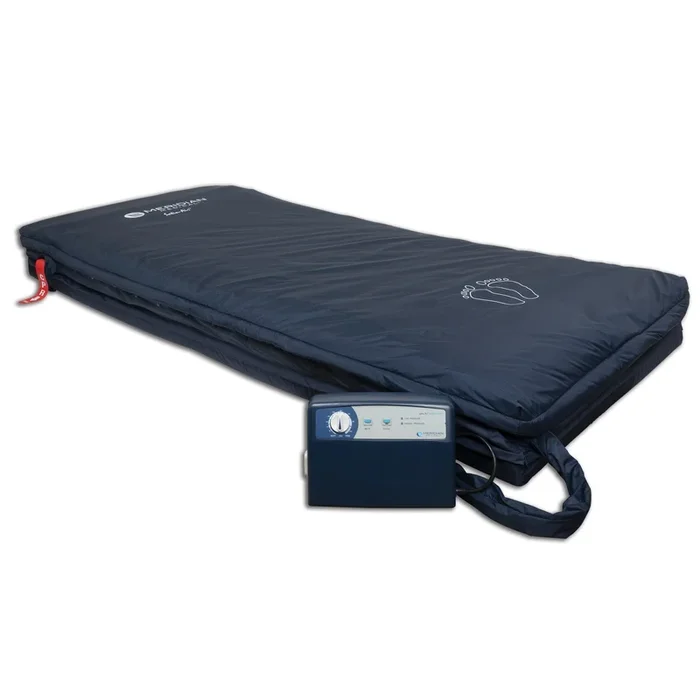Meridian SatinAir + Base – Alternating Pressure And Low Air Loss Mattress System With 3-Inch Foam Base