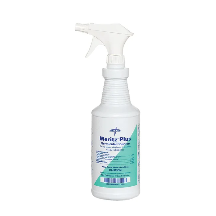 Meritz Plus Disinfectant/Decontaminant Disinfectant/Decontaminant, 32-oz. Spray, 12/cs – 936033