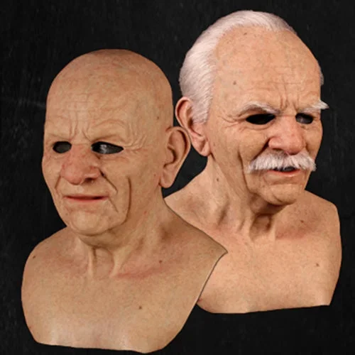 Metamorphose Mask (Another Me – The Elder Man) Old man mask for Halloween
