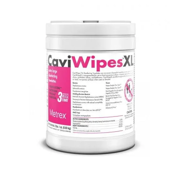 Metrex CaviWipes (6″ x 6.75″)