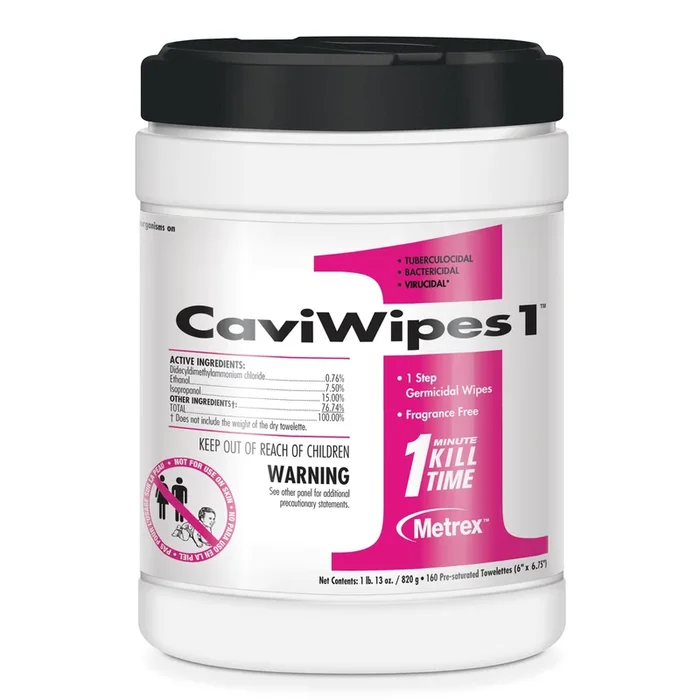 Metrex CaviWipes1 Germicidal Wipes