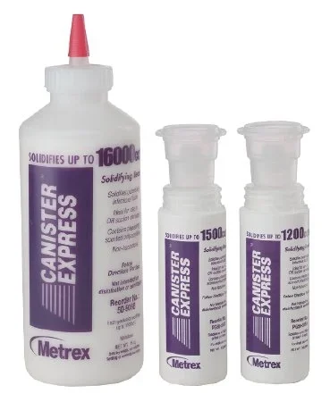 Metrex Research Canister Express Fluid Solidifier 16,000cc Filp-Top – 50-5058