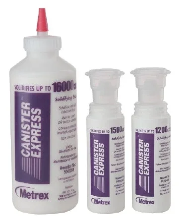 Metrex Research Canister Express Fluid Solidifier 3000cc Pointed-Tip Bottle – PG50-5056