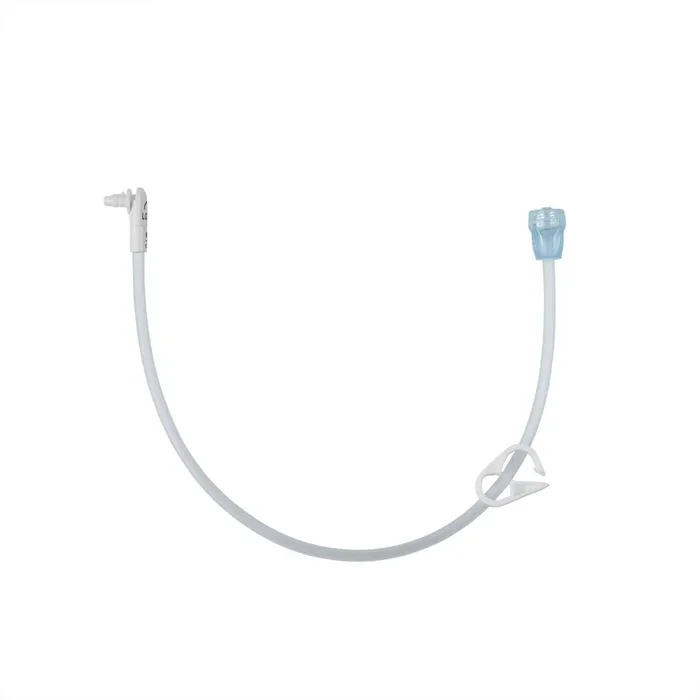 MIC-KEY Single Port Feed Extension Set With EnFit Connector, 24″
